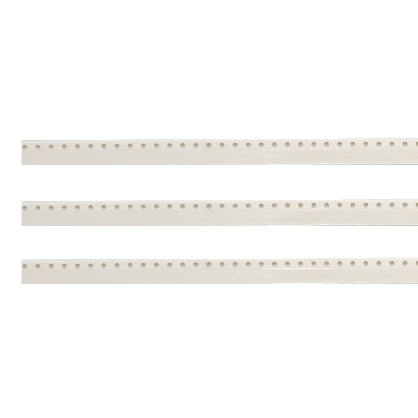 Flat Punched Carrier Tape  With Cover Tape 8mm White 500pcs, no pockets